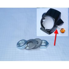 BLINKROVÝ SILENTBLOK PRO UPEVNĚNÍ MASKY S KULATÝM SVĚTLEM